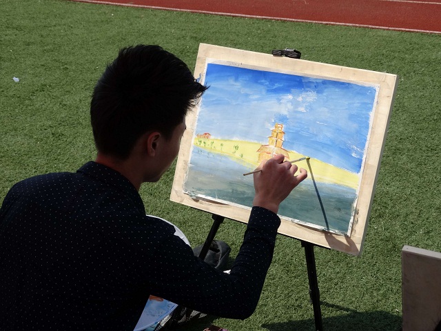 美丽的中国、美丽的水——社会事业系开展世界水日主题绘画活动